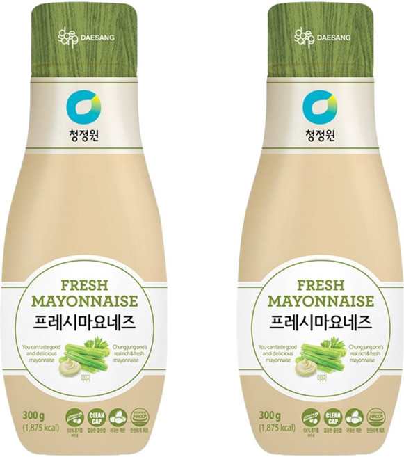 청정원 프레시 마요네즈, 300g, 2개