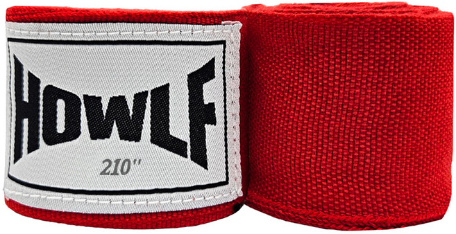 하울프 셀렉트 복싱 핸드랩 양손착용 세트, 레드, 1세트