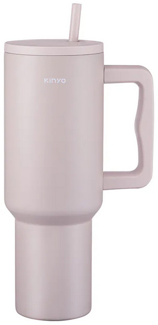 Kinyo 不鏽鋼大容量保溫杯 KIM-3025, 米色, 1.2L, 1個