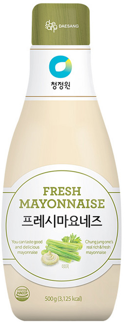 청정원 프레시 마요네즈, 500g, 1개