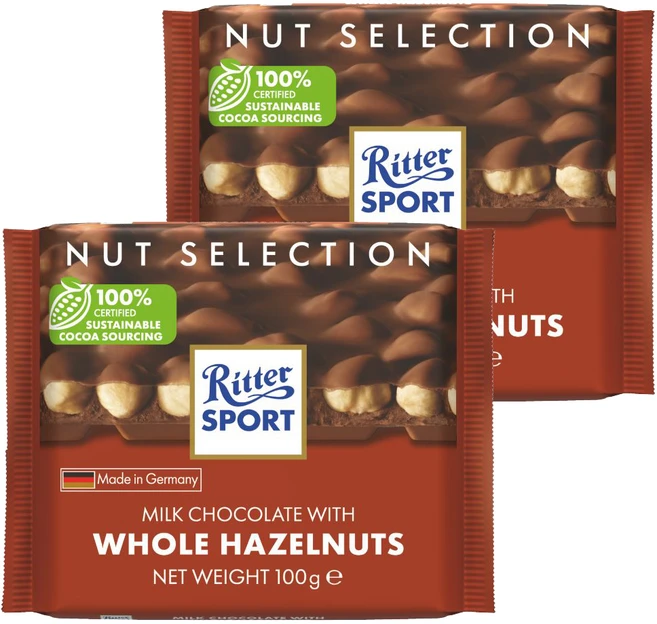 리터스포트 홀 헤이즐넛 초콜릿, 100g, 2개 - 쿠팡