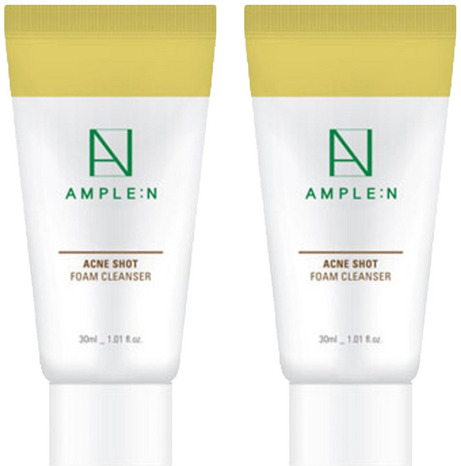 AMPLE N Acne Shot洗面乳, 30ml, 2個