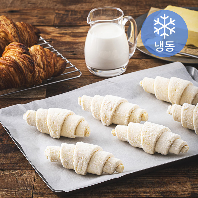 크럼 크라상 에스 생지 (냉동), 55g, 20개입, 1개