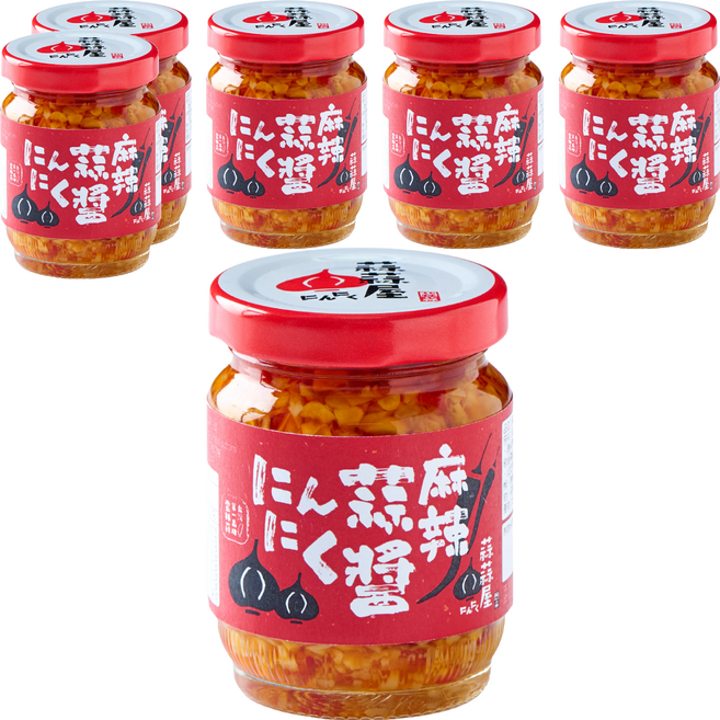 蒜蒜屋 麻辣蒜醬, 125g, 6罐