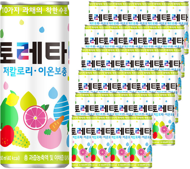 토레타 이온음료, 240ml, 30개