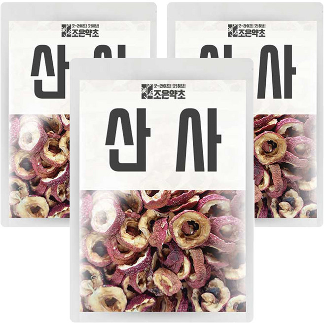 조은약초 산사, 600g, 3개