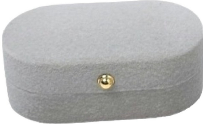 DU 고급 벨벳 프로포즈 웨딩 단일 반지 주얼리 케이스