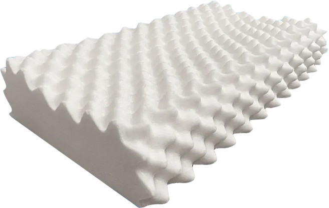 SAVAMUNT 賽芙嫚 Cool Zone涼感紗極潤枕 泰國天然乳膠顆粒按摩 93%Cool Zone+7%Nylon枕套, 白色, 1個