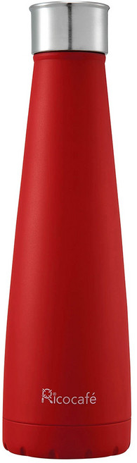 Rico 瑞可 316不鏽鋼高真空保溫杯 ACA-450, 紅色, 450ml, 1個