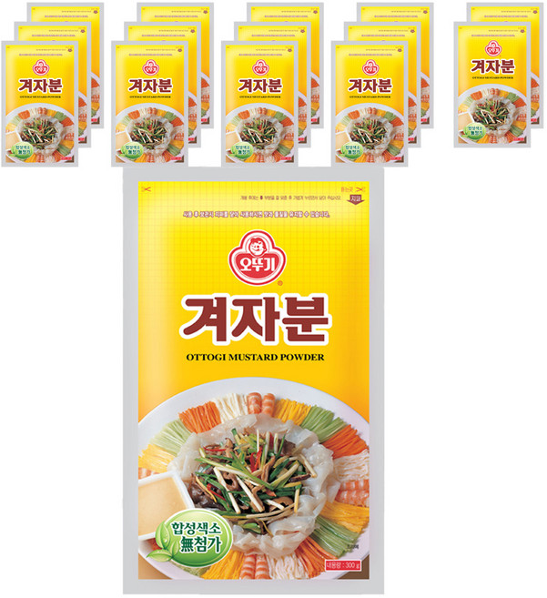 오뚜기 겨자분, 300g, 15개