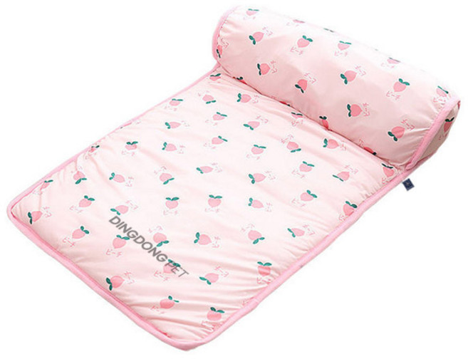 딩동펫 반려동물 썬베드 쿨방석, 복숭아, 1개