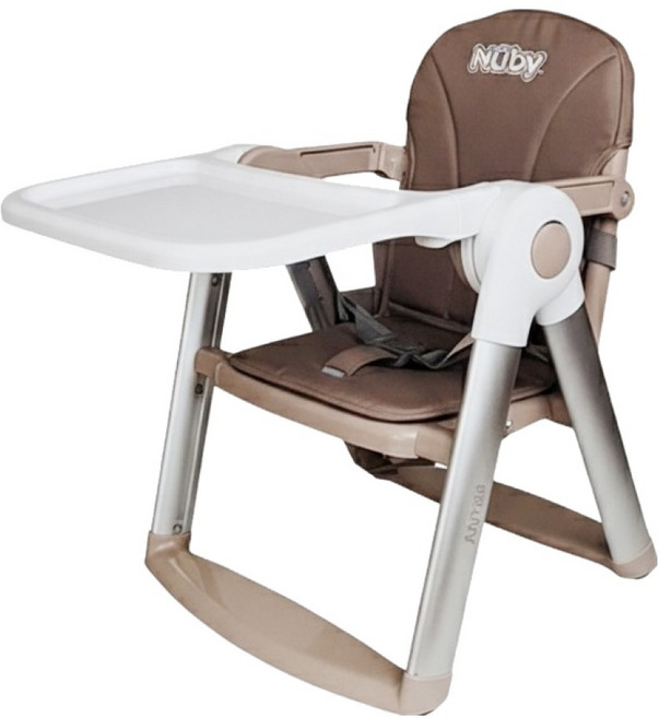 Nuby 可攜兩用兒童餐椅 6~36個月 最大承重15kg 1個, 蒙布朗