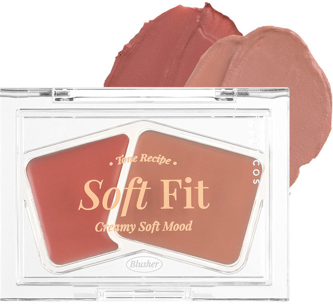 포렌코즈 소프트 피팅 크림 블러셔 3g, 1개, 05 Fig Roll