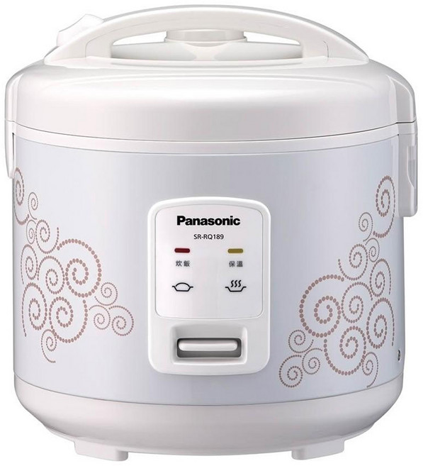 Panasonic 機械式電子鍋 10人份 1.8L, SR-RQ189, 白色