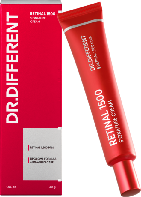 Dr.Different 維他命A緊緻精華霜, 1條, 30g