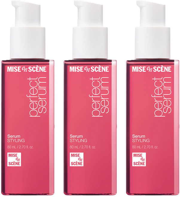 미쟝센 퍼펙트 스타일링 헤어 세럼, 80ml, 3개