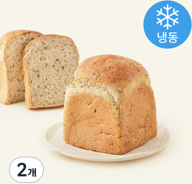 브로드카세 쌀 발효종 얼그레이 식빵, 220g, 2개