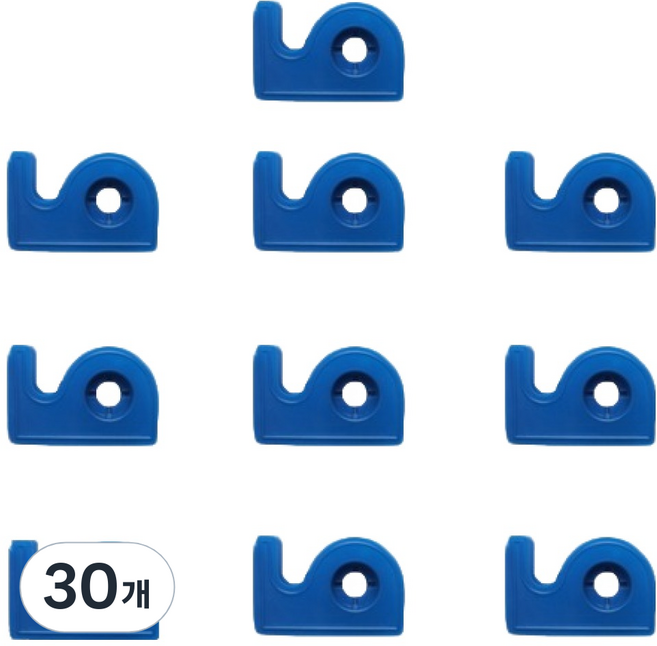 키밍 간호사 테이프 커터기, 블루, 30개