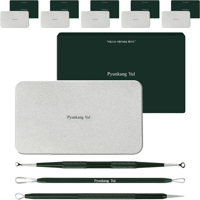 편강율 압출기 세트, 그린, 6세트