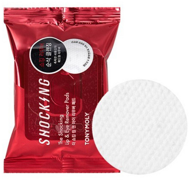 토니모리 더 쇼킹 립앤아이 리무버 패드, 1개, 30매입