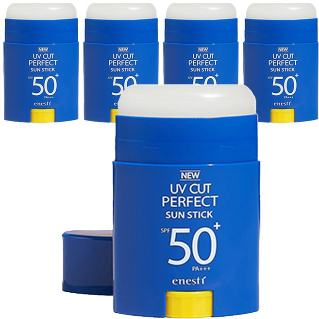 에네스티 뉴 유브이 컷 퍼펙트 썬스틱 SPF50+ PA+++, 20g, 5개