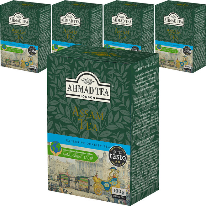 아마드티 아쌈 홍차, 100g, 1개입, 5개