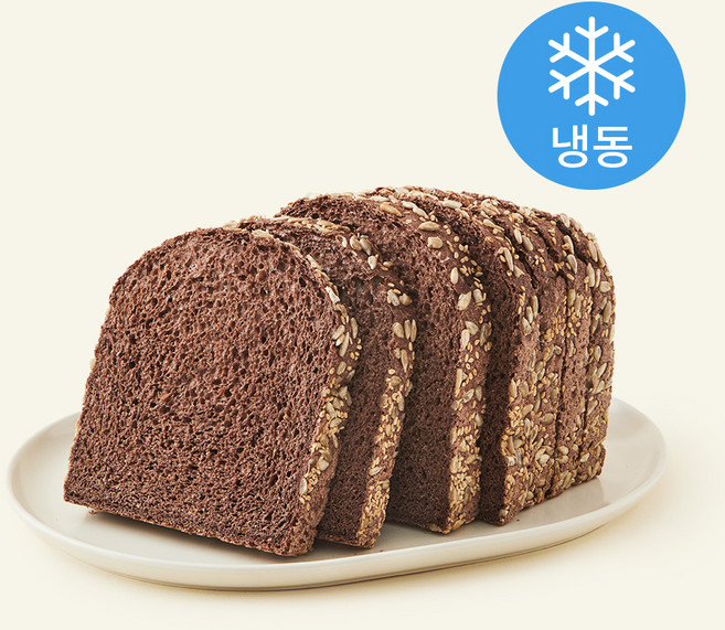 브로드카세 발효종 카카오 통밀식빵, 550g, 1개