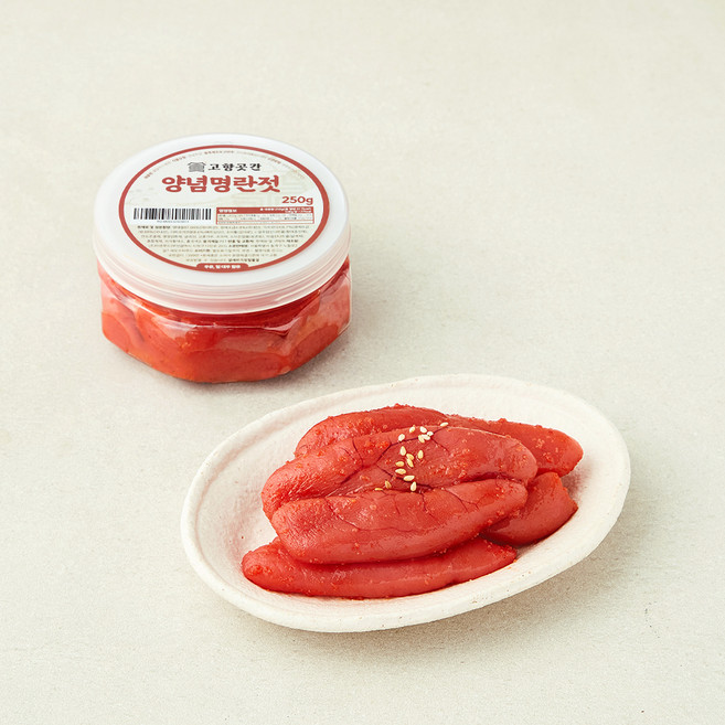 고향곳간 양념 명란젓, 250g, 1개