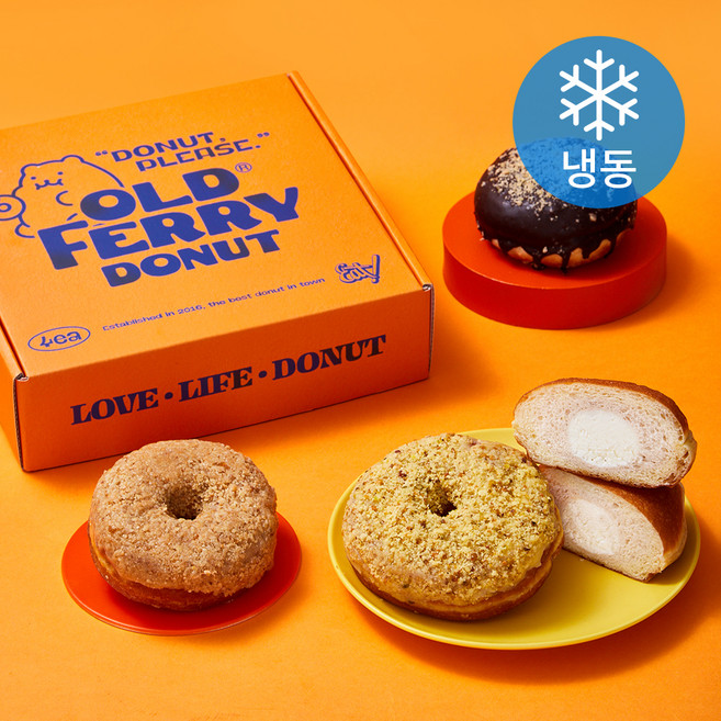올드페리도넛 시그니처 4종 (냉동), 680g, 1개입, 1개