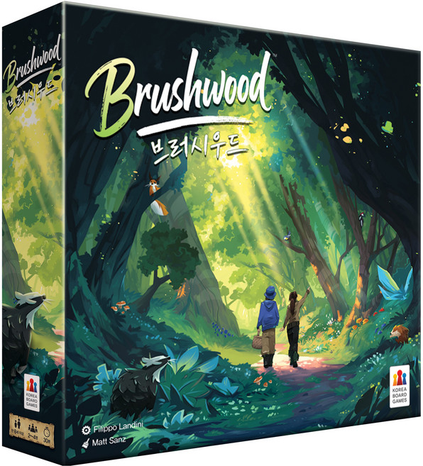 코리아보드게임즈 브러시우드 보드게임, 1개