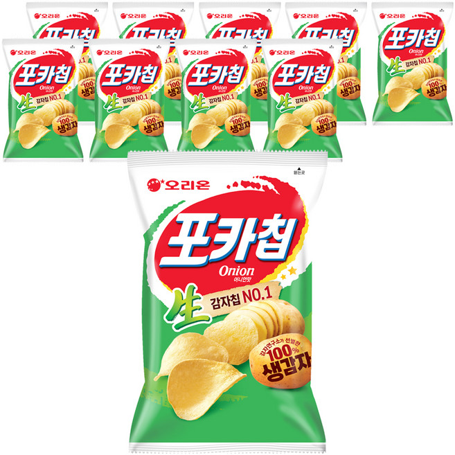 ORION 好麗友 波卡洋蔥口味, 137g, 10個