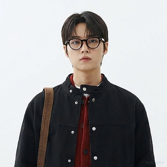 Raffident Willy 抗藍光圓形膠框眼鏡 Willy