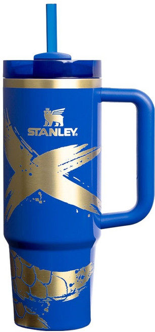 STANLEY Quencher H2.0 FlowState 隨行杯 蛇年版, 藍色, 1個, 887ml
