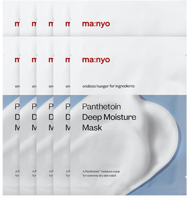 ma nyo 魔女工廠 泛醇深層保濕面膜 30g, 10片, 1片
