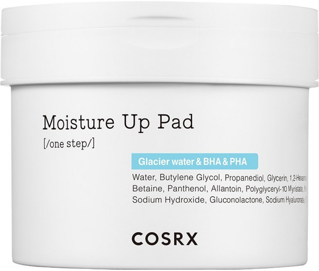 COSRX 藍色保濕爽膚棉, 70片, 1罐