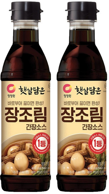 햇살담은 장조림간장소스, 400ml, 2개