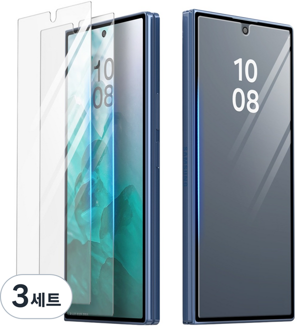 araree 9H高強度鋼化玻璃 Core 手機螢幕保護貼 2片組, 3套