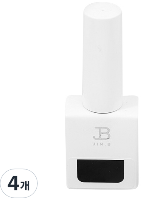 그라시아 진비컬렉션 아이비 컬러젤, 블랙, 11ml, 4개