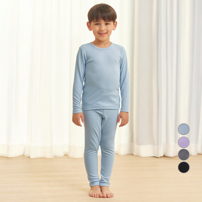 롤리트리 아동용 웜업 보온내의 상하의 세트