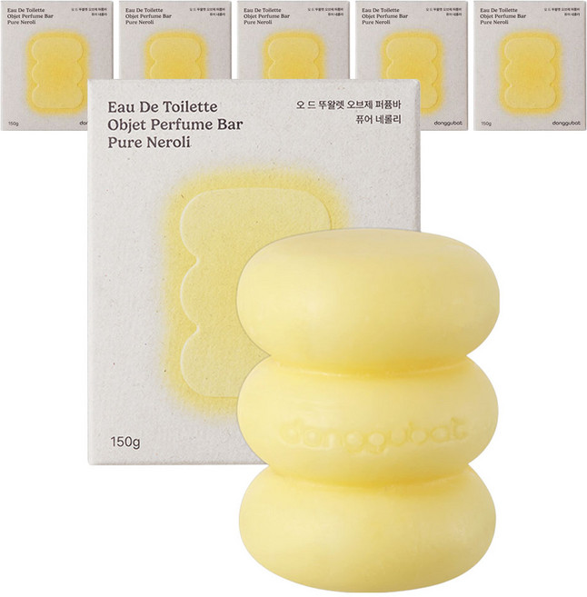 동구밭 퍼퓸바 비누 퓨어 네롤리, 150g, 6개입