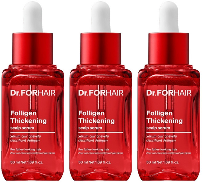 Dr.FORHAIR 頭頂脫髮安瓶 Poligen 增髮頭皮精華液, 50ml, 3個