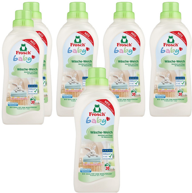 프로쉬 독일 베이비 섬유유연제, 750ml, 1개입, 6개