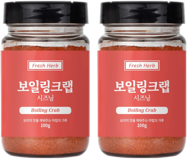 신선약초 보일링크랩 시즈닝, 100g, 2개