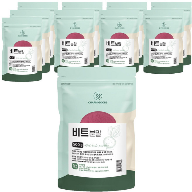 참굿즈 비트 분말, 500g, 10개