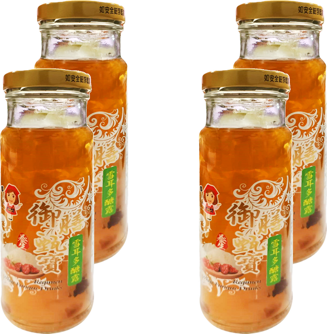 譽方媽媽 WON LAI WON 旺來旺 御膳甄寶雪耳多醣露, 4罐, 230g