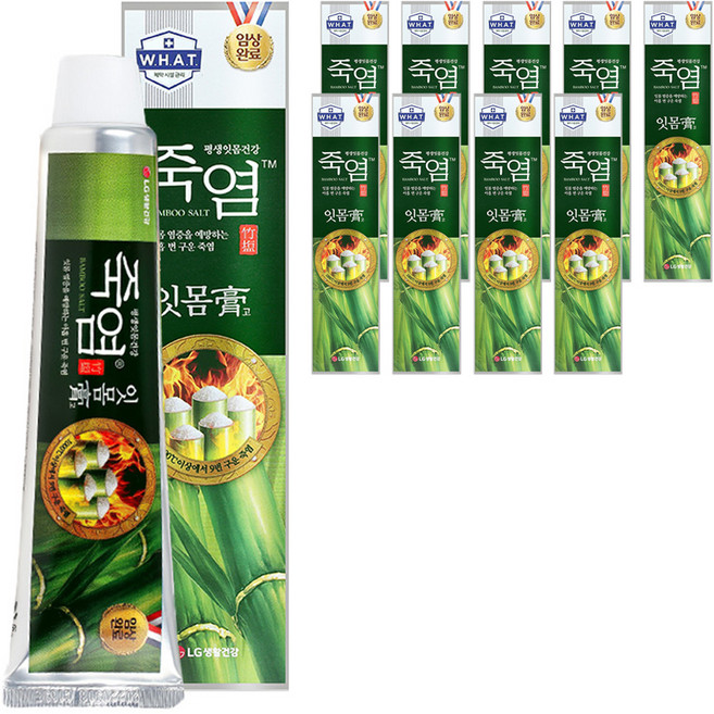 죽염 잇몸고 치약, 140g, 10개