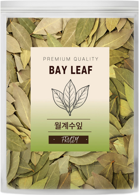 푸르디 건조 월계수잎, 100g, 1개