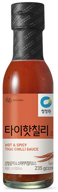 청정원 타이 핫 칠리 소스, 235g, 1개