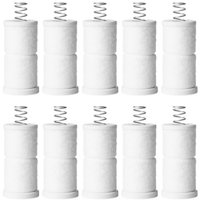 대림바스 세면대 회전형 필터탭 전용 리필 10p, 1개