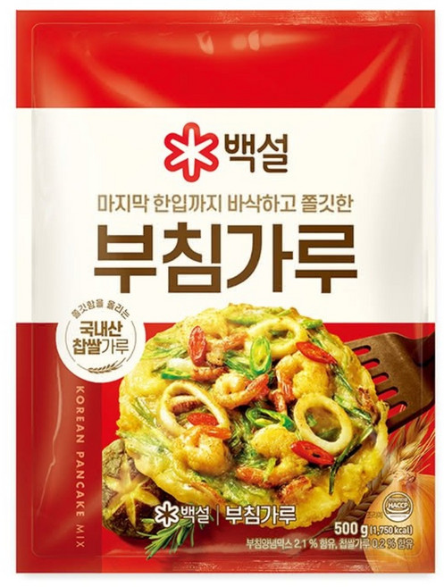 CJ BEKSUL 白雪 韓式煎餅粉, 500g, 1包